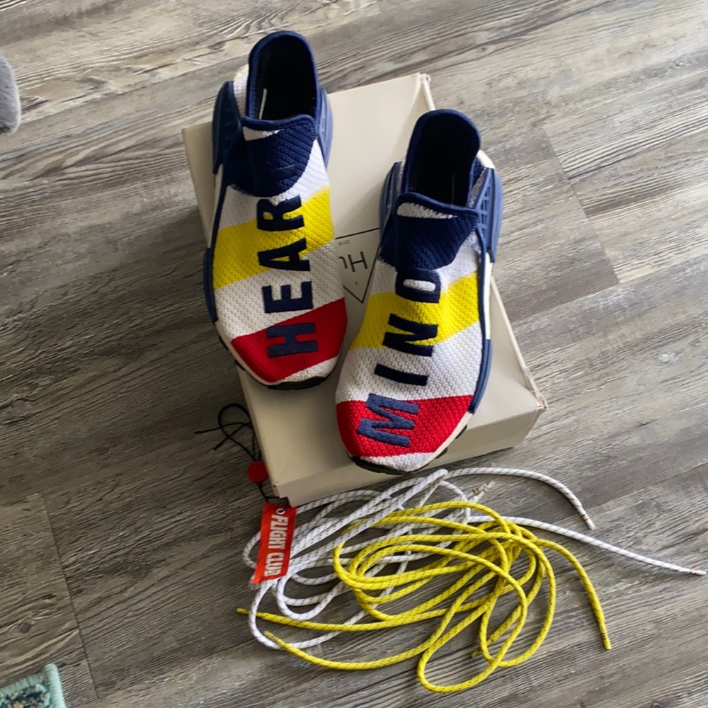 PHARRELL  HUMAN RACE TRAIL MENS SNEAKERS SIZE 7.5